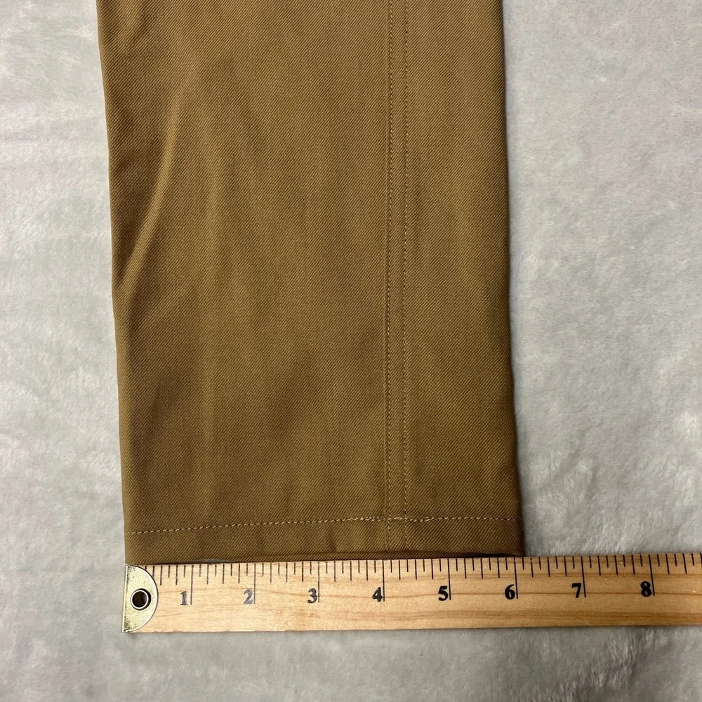 Unbound Merino 5-Pocket Travel Pants Wool Blend Khaki Tan Canada Made Men 32x32
